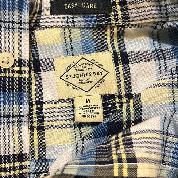 St. John’s bay bottom down shirt - Picture 2 of 3